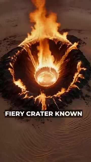 Poster from the existing public Kineo example, Turkmenistan: Door to Hell