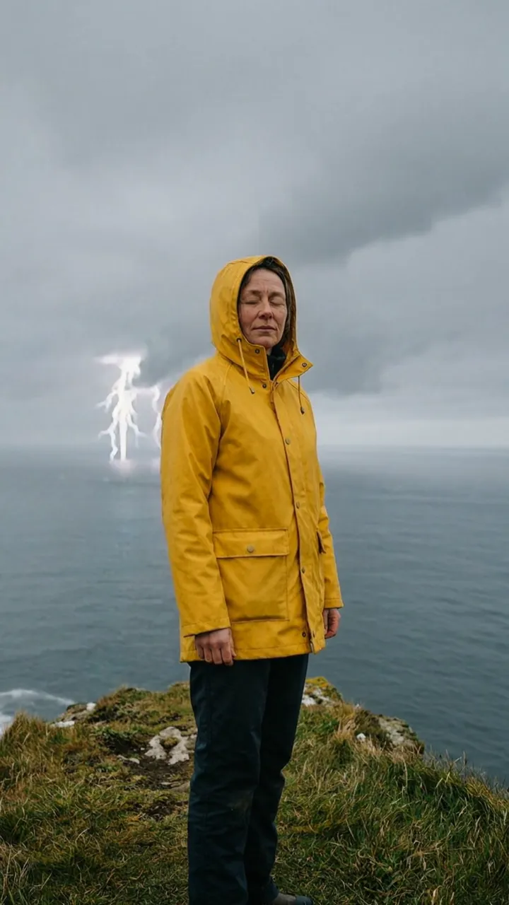Gewitter im Hintergrund